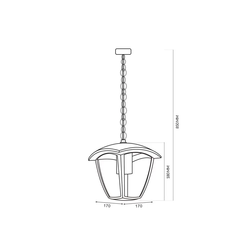 suspension-exterieur-lanterne-ip44-20cm-noire-culot-e27
