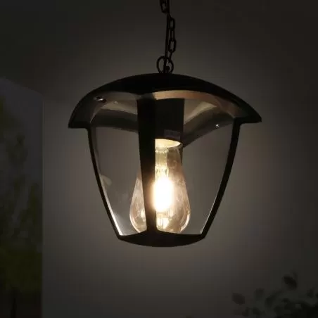 suspension-exterieur-lanterne-ip44-20cm-noire-culot-e27