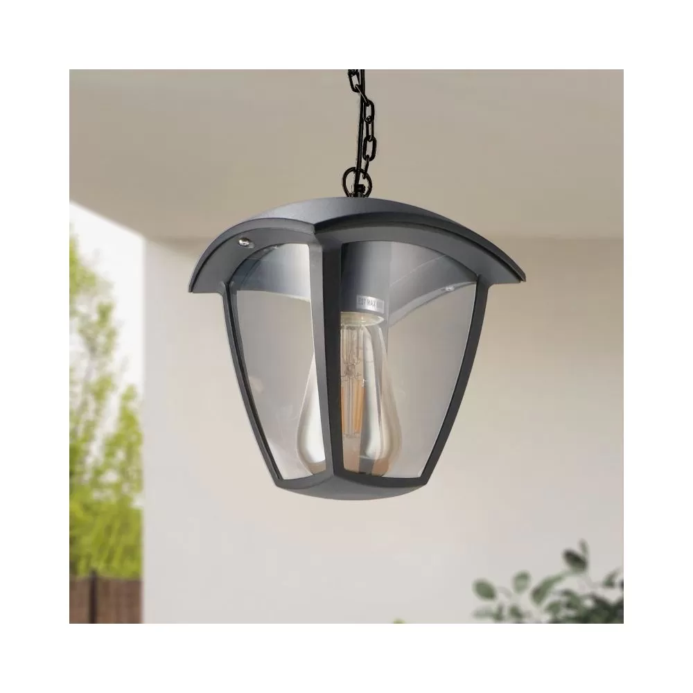 suspension-exterieur-lanterne-ip44-20cm-noire-culot-e27