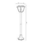 borne-potelet-exterieur-lanterne-90cm-noire-culot-e27