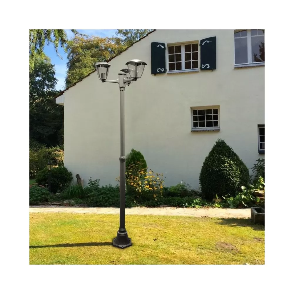 borne-potelet-exterieur-lanterne-100cm-noire-culot-e27