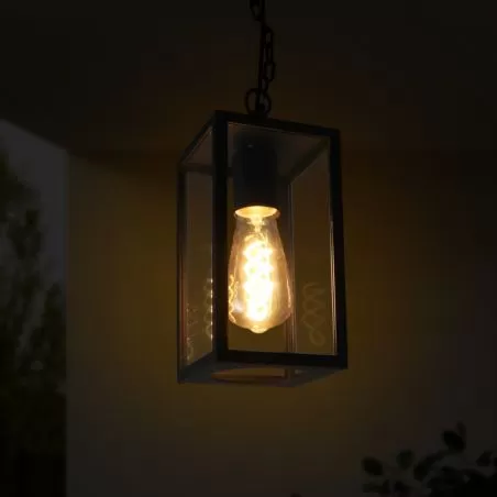 suspension-exterieur-lanterne-ip44-22cm-noire-culot-e27