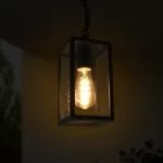 suspension-exterieur-lanterne-ip44-22cm-noire-culot-e27