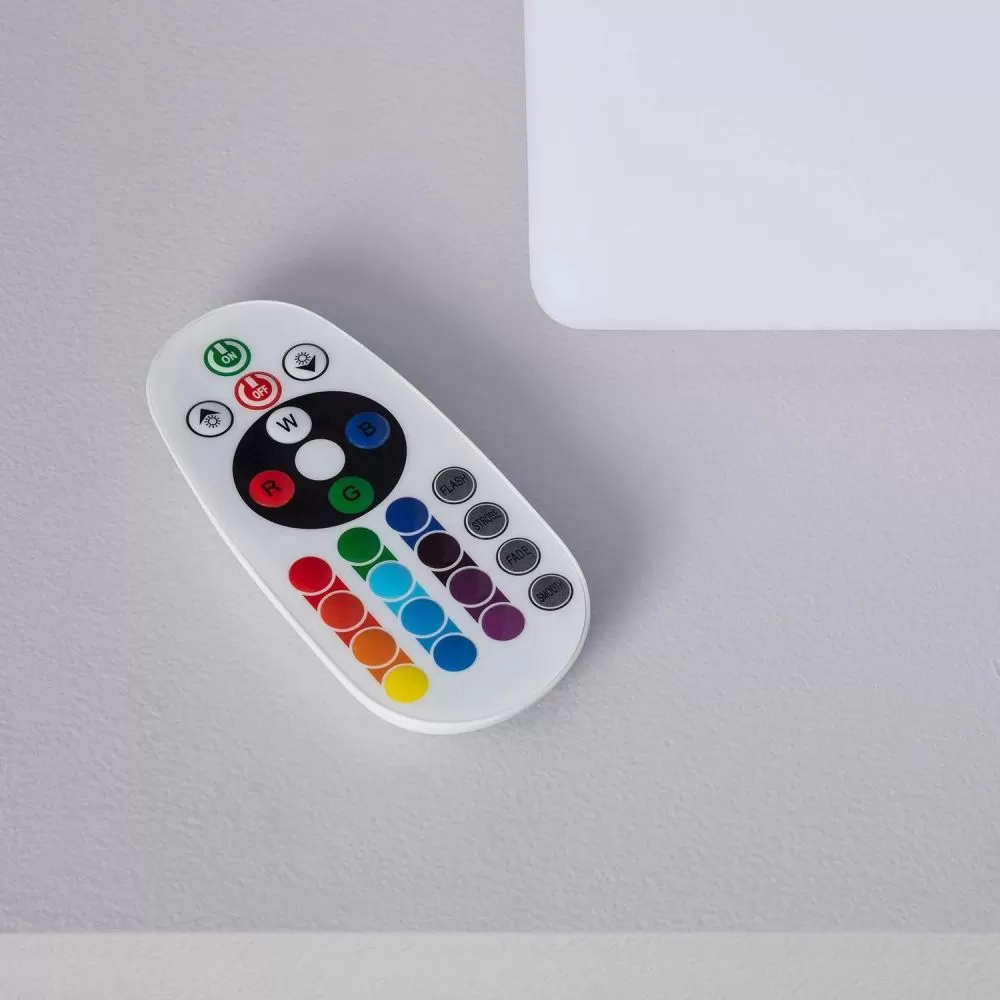 boule led 50cm rechargeable extérieur multi couleurs rgbw telecommander