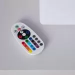 boule led 50cm rechargeable extérieur multi couleurs rgbw telecommander