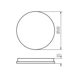 plafonnier-rond-40cm-led-20w-cct-variable-connecte-wifi-noir-ou-blanc