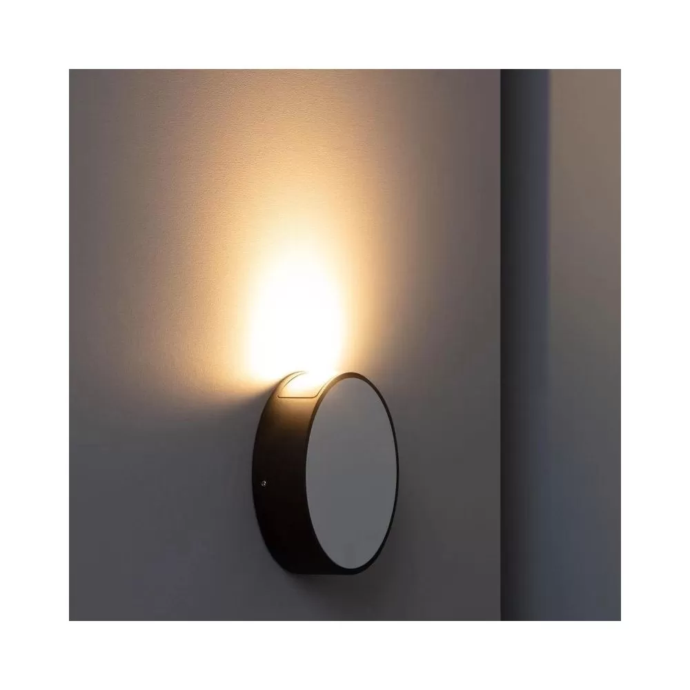 applique-exterieur-balisage-led-6w-250-lumens-3000k-rond-gris-mural-ip44