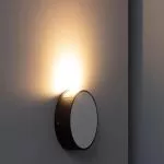 applique-exterieur-balisage-led-6w-250-lumens-3000k-rond-gris-mural-ip44