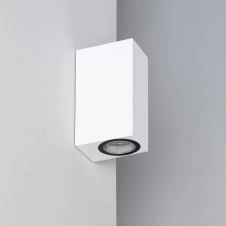 applique-murale-noire-double-spot-gu10-etanche-ip54