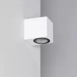 applique-murale-blanche-simple-spot-gu10-etanche-ip44