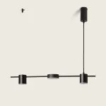 suspension-barre-led-14w-metal-dore-60cm-suspendu