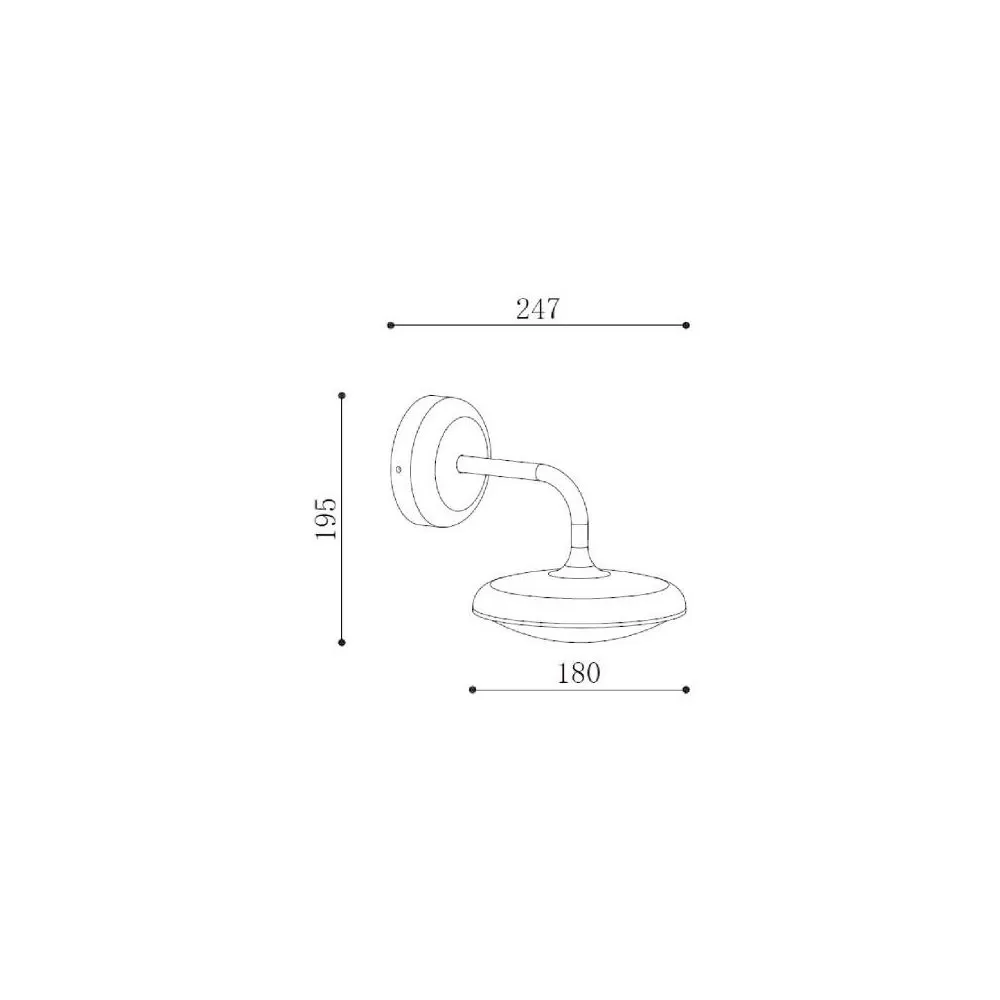 applique-led-10w-noire-disque-1300-lumens-blanc-chaud