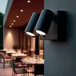 applique-exterieure-led-18w-cct-double-spots-orientable-tube-ip65