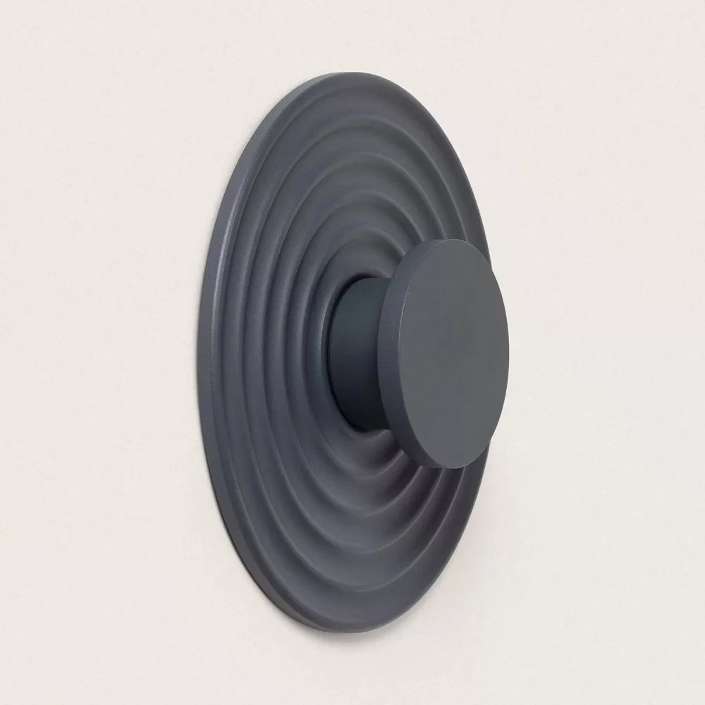 applique-exterieure-led-8w-ip54-950lm-rond-disque-deco-gris-ou-marrond