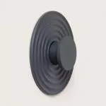 applique-exterieure-led-8w-ip54-950lm-rond-disque-deco-gris-ou-marrond