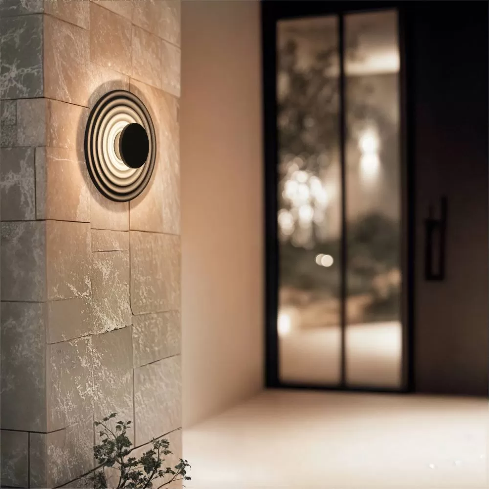 applique-exterieure-led-8w-ip54-950lm-rond-disque-deco-gris-ou-marrond