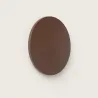 applique-exterieure-led-10w-cct-disque-18cm-eclipse-gris-ou-marron