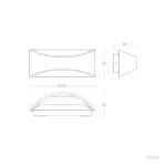 applique-exterieure-led-7w-cct-rectangulaire-eclairage-haut-et-bas