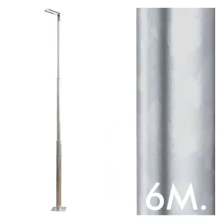 mat-poteau-6m-galva-pour-tete-eclairage-public-60mm