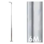 mat-poteau-6m-galva-pour-tete-eclairage-public-60mm