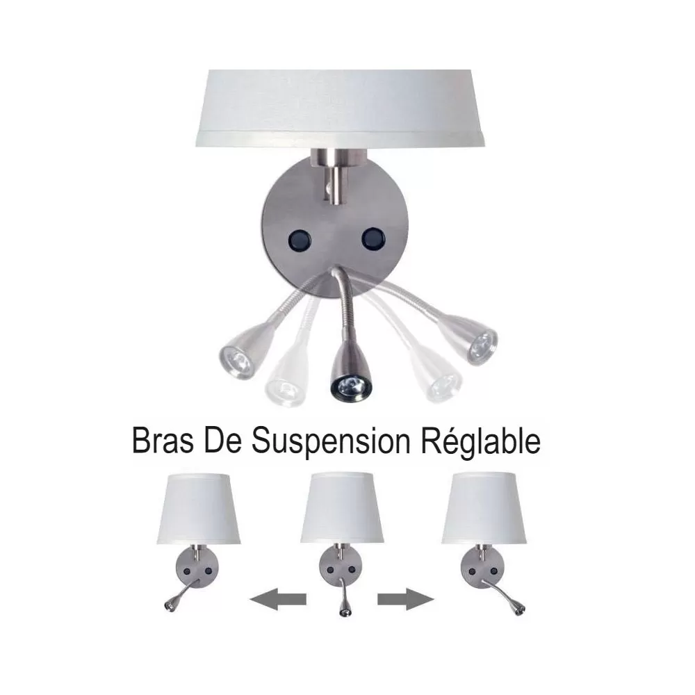 applique-murale-liseuse-led-avec-interrupteur-spot-patere-orientable-noire