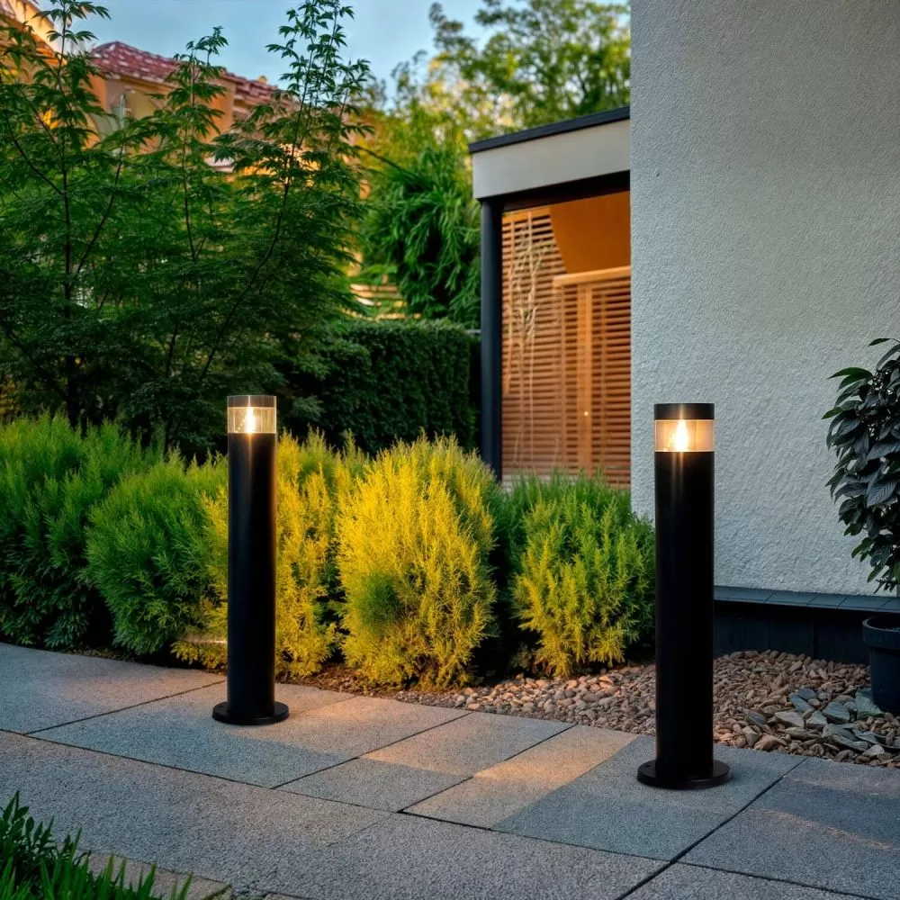 borne-potelet-exterieur-50cm-noir-6w-led-ip44