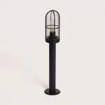 borne-potelet-de-jardin-noire-50cm-culot-e27-ip44-220v