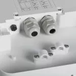 Plafonnier hublot carré détecteur BENO 12-18W CCT-L-SEW ip65