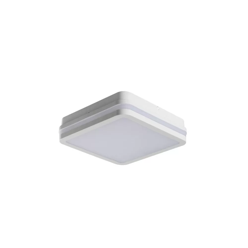 Plafonnier hublot carré détecteur BENO 12-18W CCT-L-SEW ip65