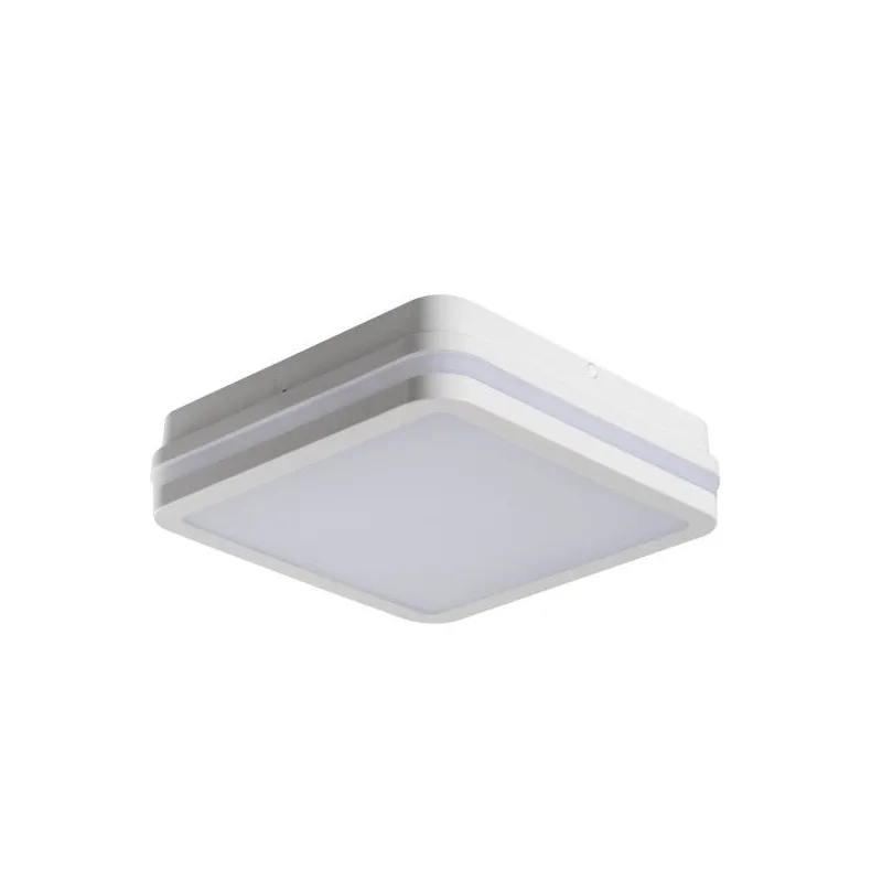 Plafonnier hublot carré détecteur BENO 24-30W CCT-L-SEW ip65