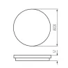 plafonnier-hublot-rond-gris-led-cct-beno-12-18w-cct-o-g-ip65