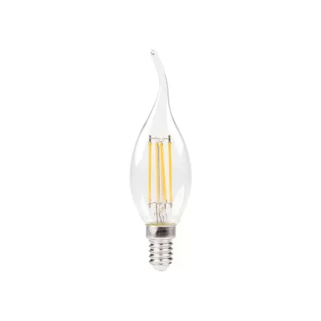 Ampoule led filament e14 forme flamme c35F-5.9w-806 lumens