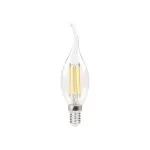 Ampoule led filament e14 forme flamme c35F-5.9w-806 lumens