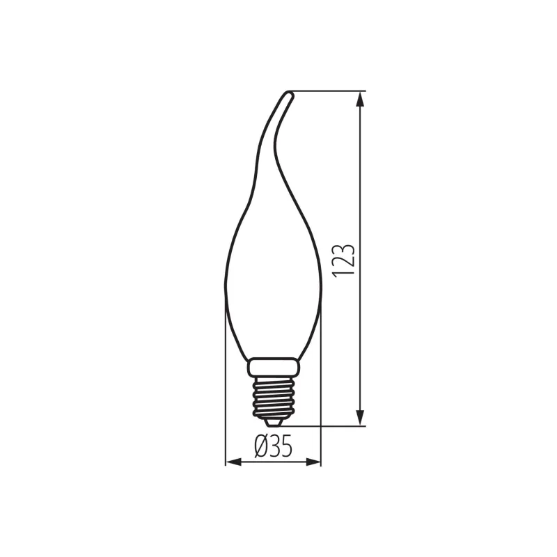 ampoule-led-filament-e14-forme-flamme-c35f-18w-250-lumens