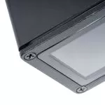 Plafonnier exterieur Luminaire ip44 gris anthracite gu10