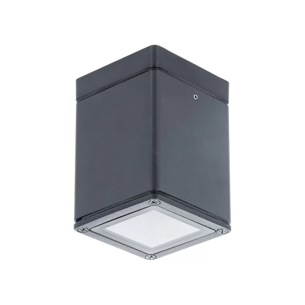 Plafonnier exterieur Luminaire ip44 gris anthracite gu10