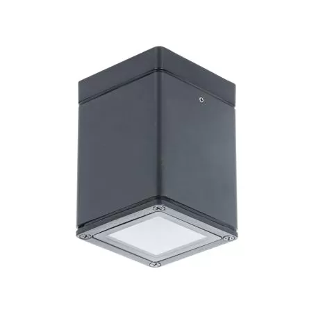 Plafonnier exterieur Luminaire ip44 gris anthracite gu10