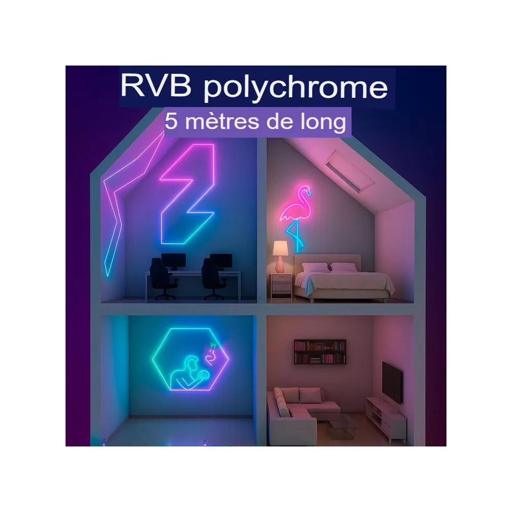 ruban-neon-smart-led-5m-rgbic-dynamique-alexa-google-home