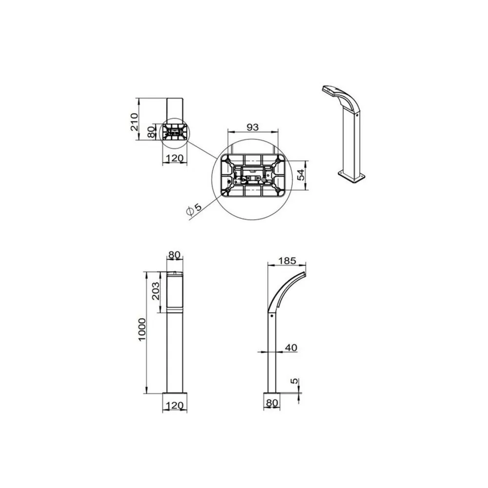 trio-borne-potelet-led-balise-100cm-exterieur-gris-antracite-beja-courbe-ip44-1650lm