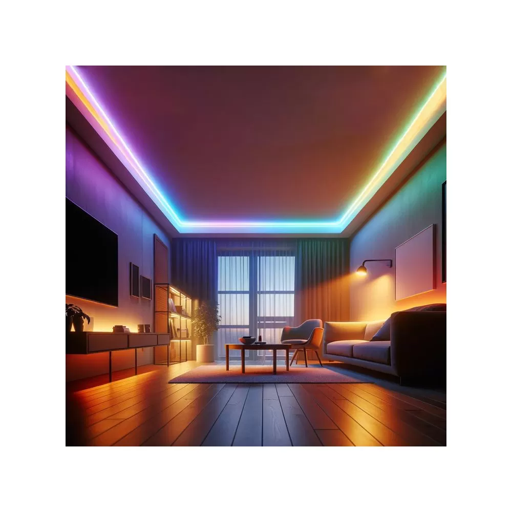 kit-ruban-led-24v-rgbic-cob-5-metres-controleur-led-spi-telecommande-alimentation