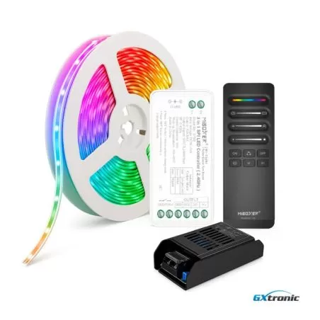 kit-ruban-led-24v-rgbic-cob-5-metres-controleur-led-spi-telecommande-alimentation
