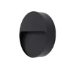 applique exterieur led rectangulaire noire 600lumens 17cm etanche ip65