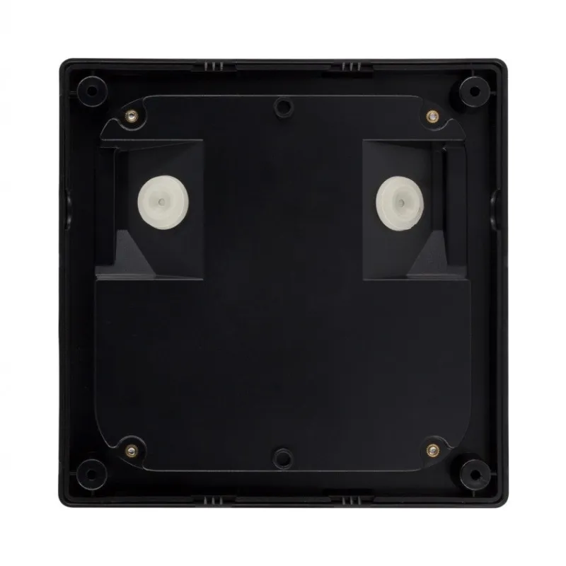 applique exterieur led rectangulaire noire 600lumens 17cm etanche ip65