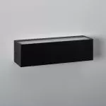 applique-murale-rectangulaire-noire-double-led-10w-ip65