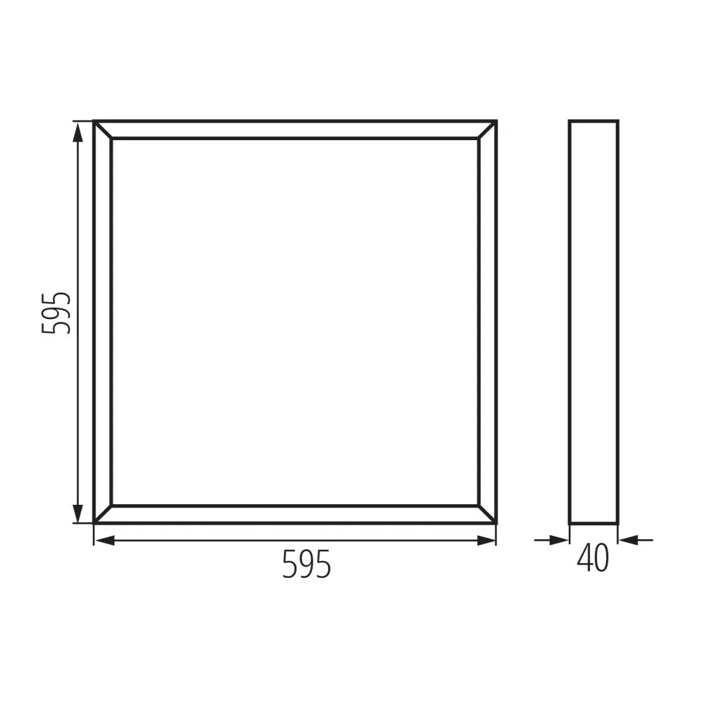plafonnier-led-saillie-60x60-blingo-u-34w-sr-60-nw