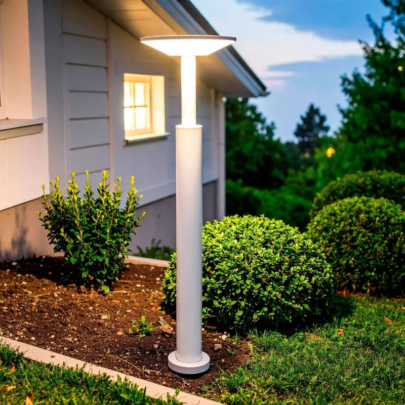 borne-potelet-barre-exterieur-led-ip65-80cm-blanc-ou-noir
