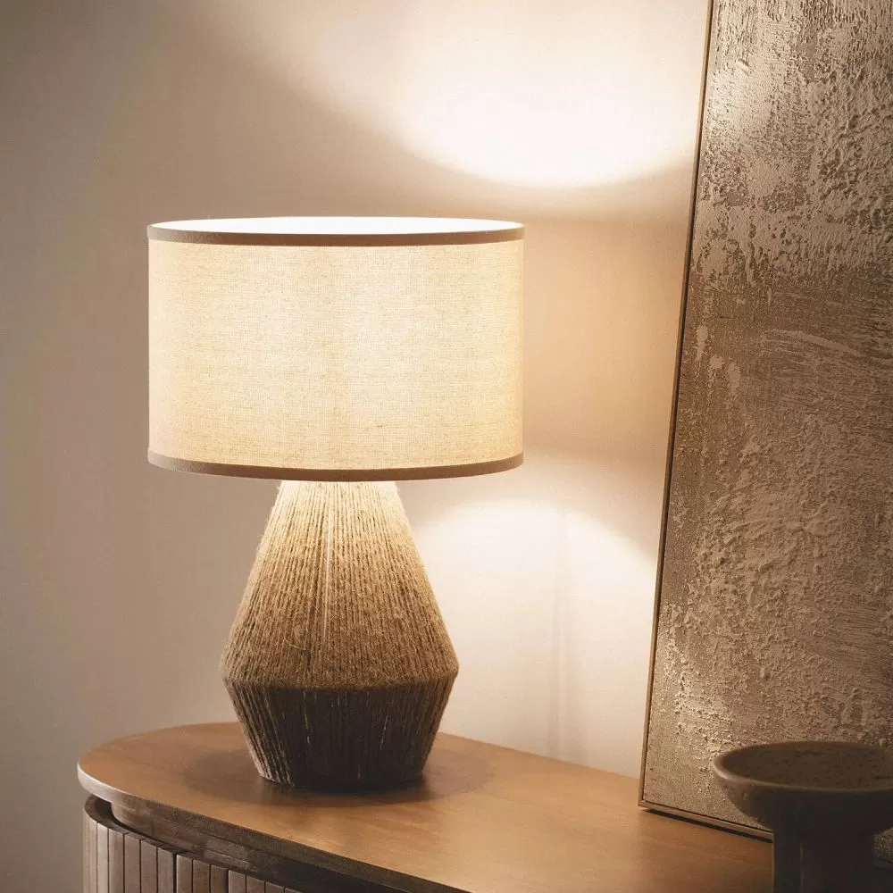 lampe-sur-pied-table-metal-et-lin-abat-jour-culot-e27