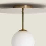 plafonnier-applique-metal-dore-4-boules-douille-g9