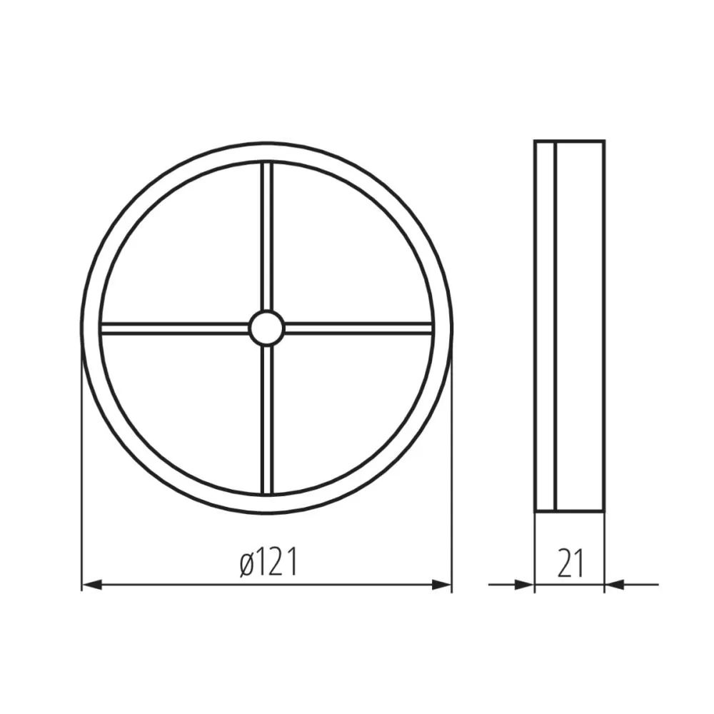 Obturateur WIR ZL120 Ventilation