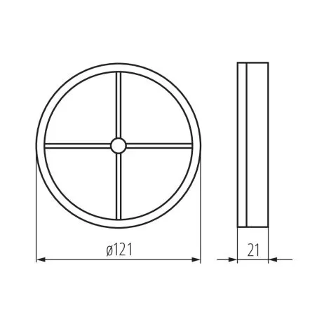 Obturateur WIR ZL120 Ventilation